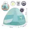 Ludi Piscine multifonction baleine Multicolore