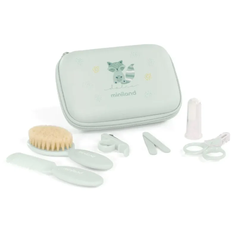 Miniland Trousse de soin pour bébé mint