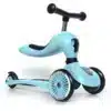 Trotinette 2en1 Highway Kick 1 Scoot and Ride Blueberry