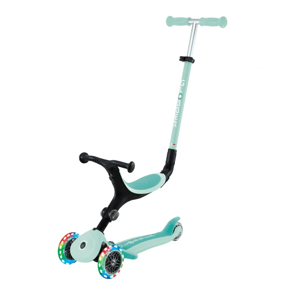Trottinette Évolutive Globber GO•UP Active Plus Lights Mint