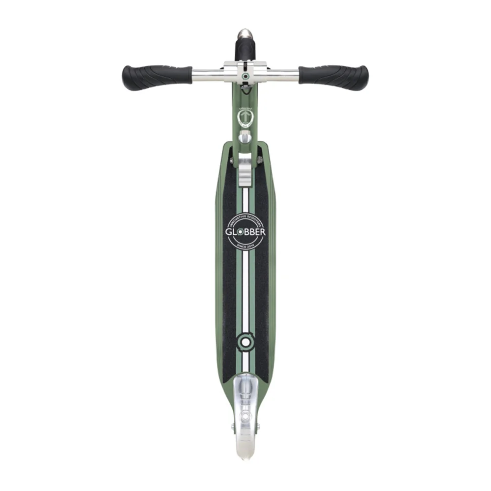 Trottinette Globber Flow Elements Lights Chrome Olive