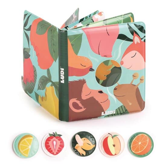 Ludi Livre des odeurs fruits Multicolore