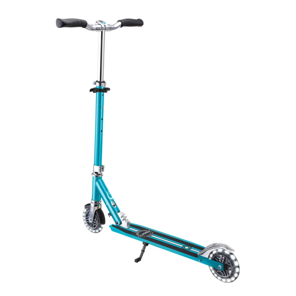 Trottinette Globber Flow Elements Lights Chrome Aqua