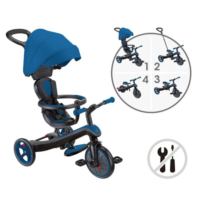 Tricycle Évolutif Enfant 4-en-1 Globber EXPLORER
