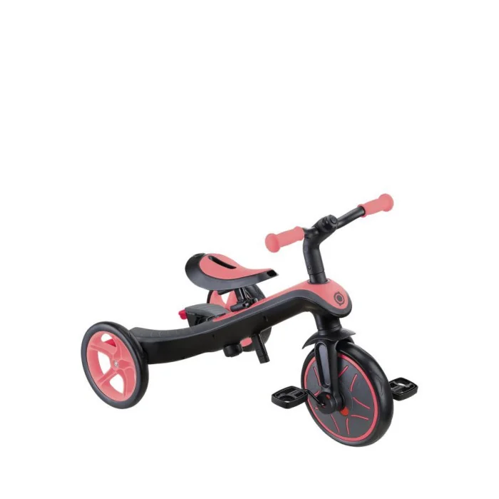 Tricycle Évolutif 4-en-1 Globber EXPLORER Rose