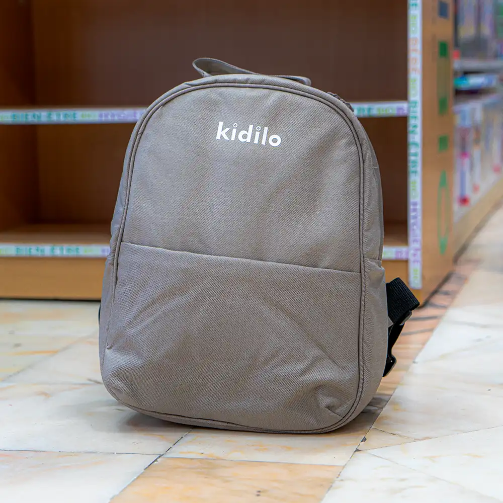 Poussette Kidilo PRO Beige – Réversible et Pliable avec Cache Soleil et Sac - 6530B – Image 6