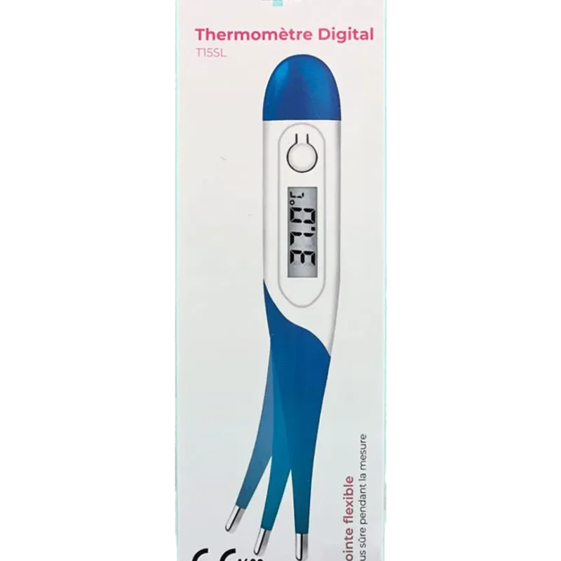 L2N Thermomètre Numérique Rectal Embout Souple