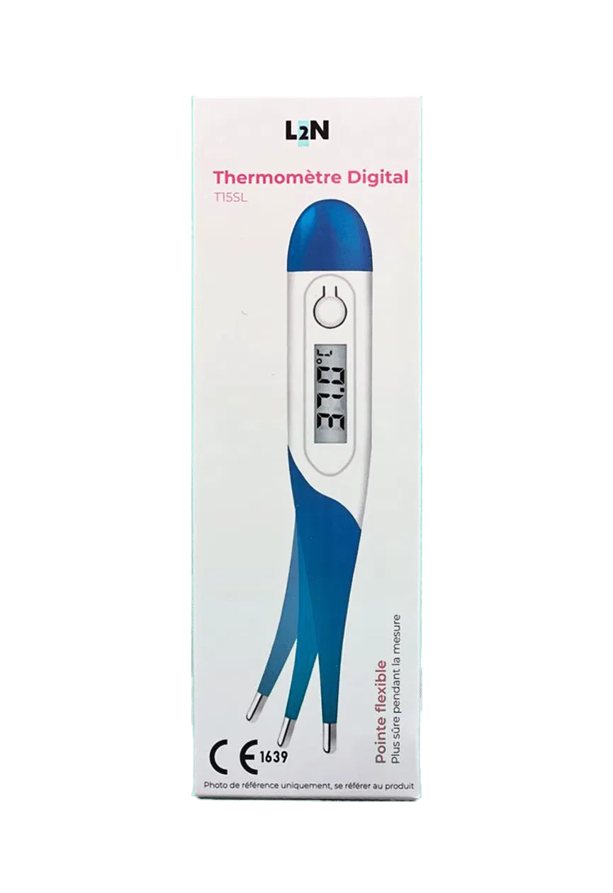 L2N Thermomètre Numérique Rectal Embout Souple