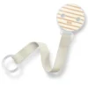 Attache-sucette NUK tissu beige