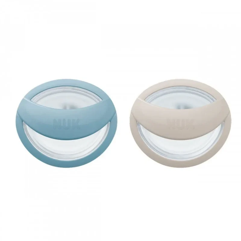 Sucettes NUK MommyFeel 0-9 mois Bleu-Gris