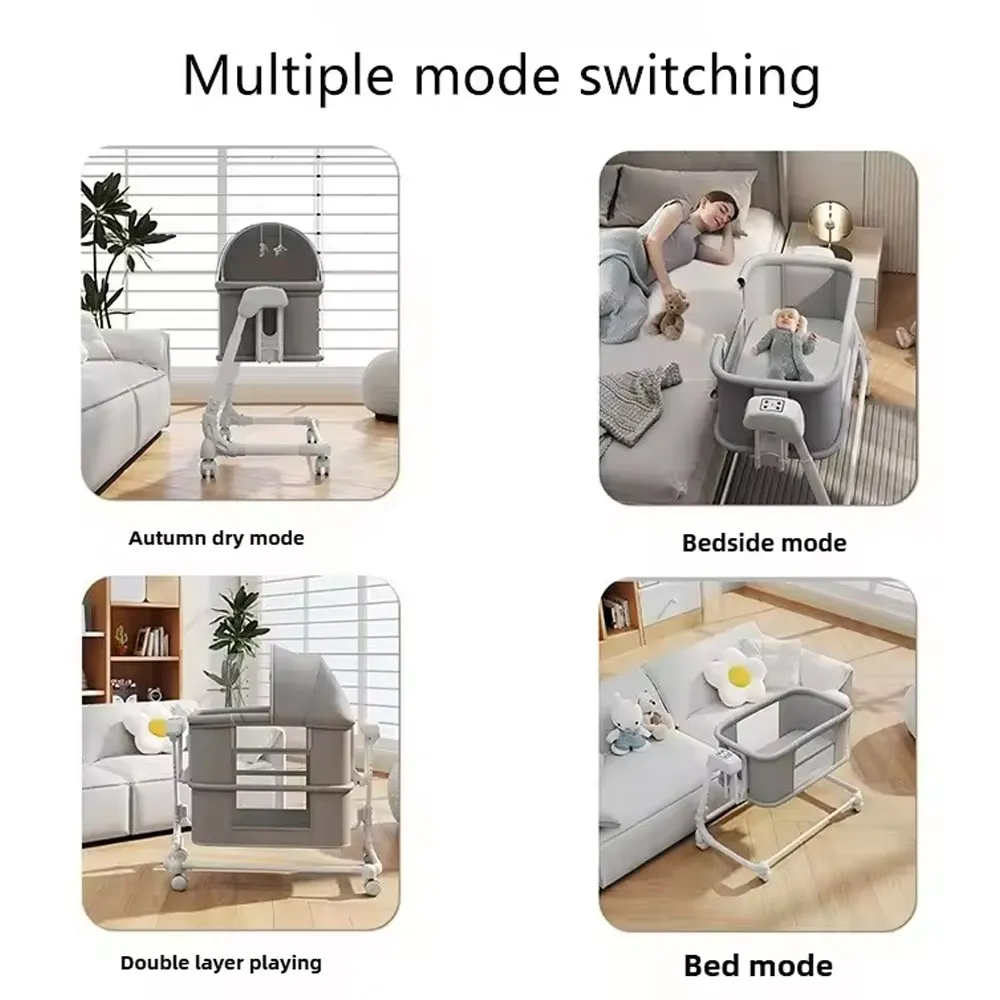 Lit Cododo Électrique 4-en-1 Deluxe – Beige