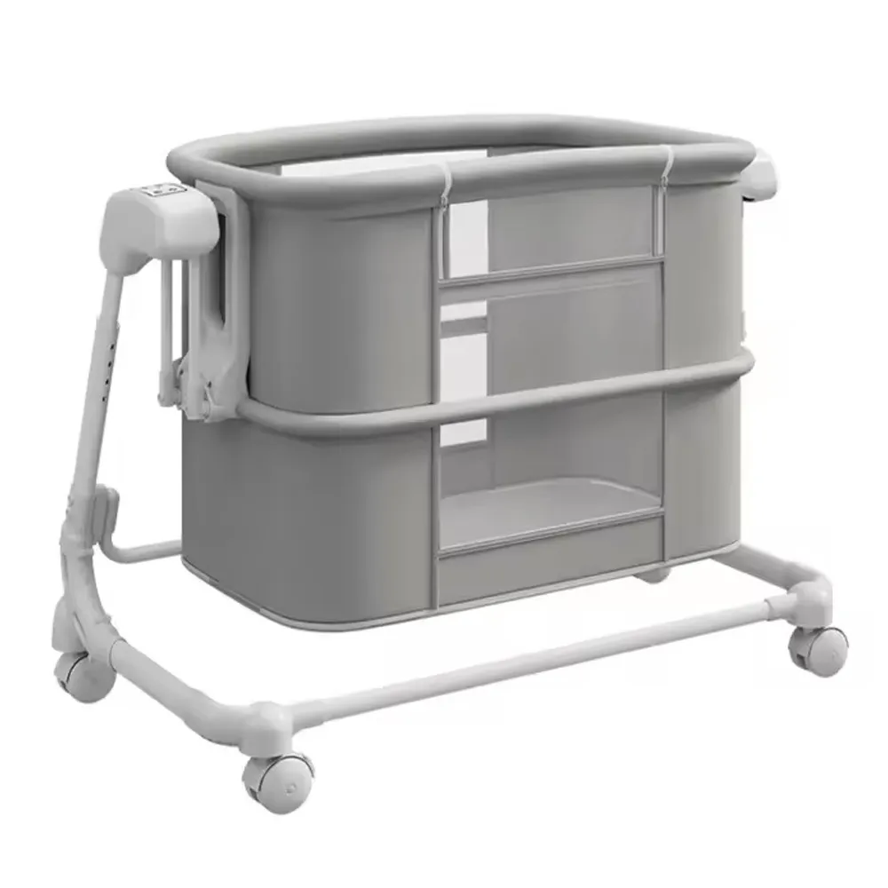 Lit Cododo Électrique 4-en-1 avec Bluetooth – Gris Foncé