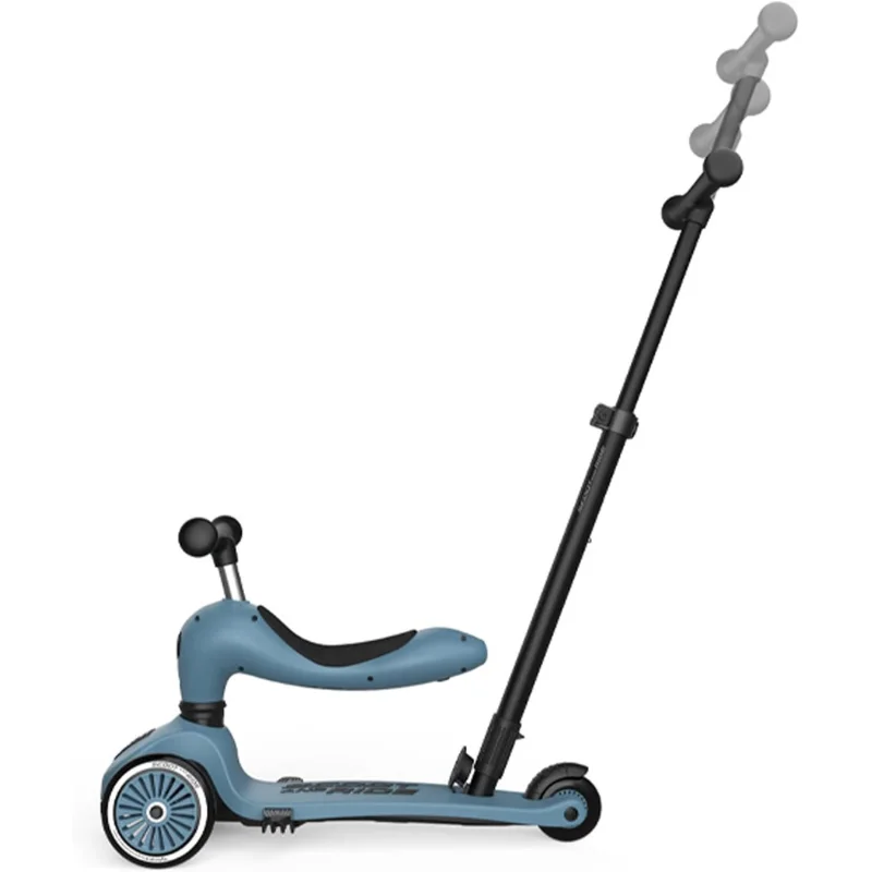 Scoot & Ride Highwaykick 1 Push & Go – Trottinette 3-en-1 Steel