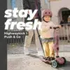 Highwaykick 1 Wildberry – Trottinette 3-en-1 Push & Go
