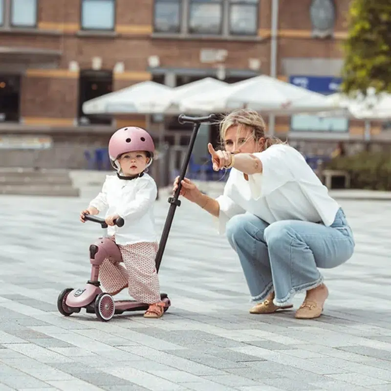 Highwaykick 1 Wildberry – Trottinette 3-en-1 Push & Go