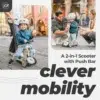 Highwaykick 1 Ash – Trottinette 3-en-1 Push & Go