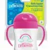 Dr. Brown's Gobelet transition 180ml avec poignées 6M+ - Rose