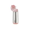 BBox Gourde Isotherme à Paille 500ml – Blush Crush inox