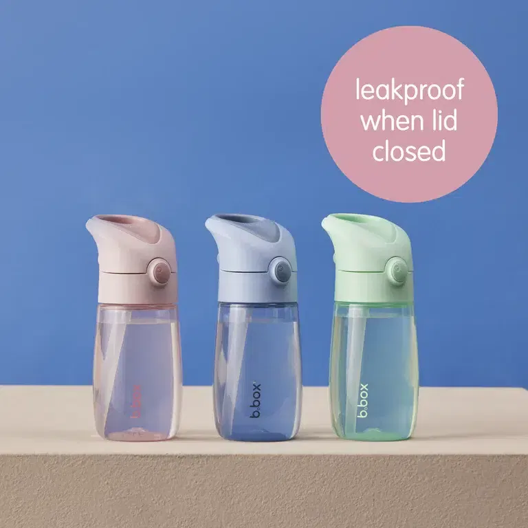 Bbox Gourde à paille Jnr 380ml – Blush Crush anti-fuite