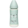 Biberon Suavinex Hygge 360 mL – Débit Rapide Vert Moustache