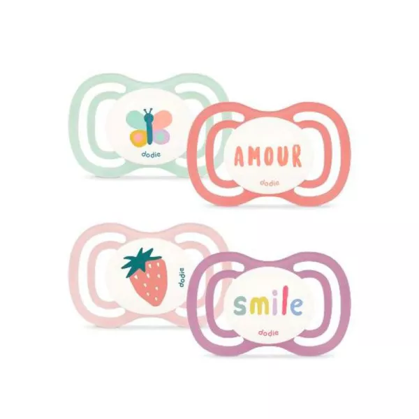 Dodie Sucettes Anatomiques Fines – +18 mois