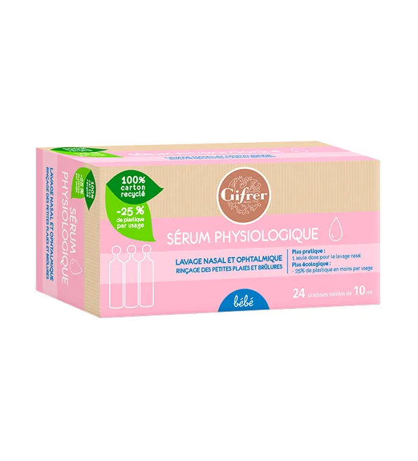 Gifrer Sérum Physiologica – 24 Unidoses 5ml
