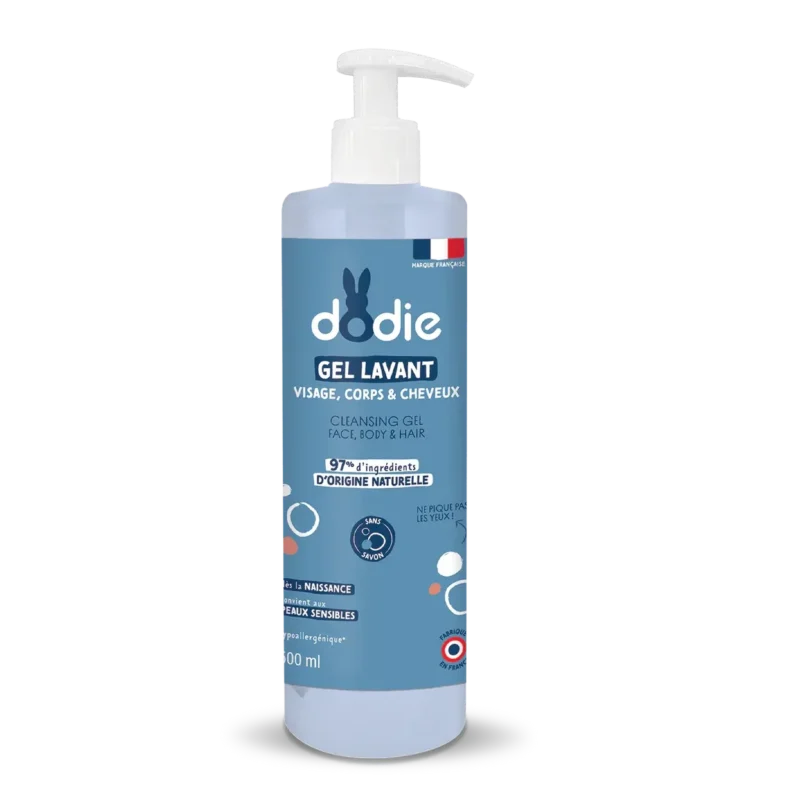 Gel lavant bébé DODIE 3 en 1 – 500ml