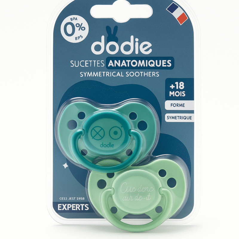 Dodie Sucettes Physiologiques Silicone – +18 mois