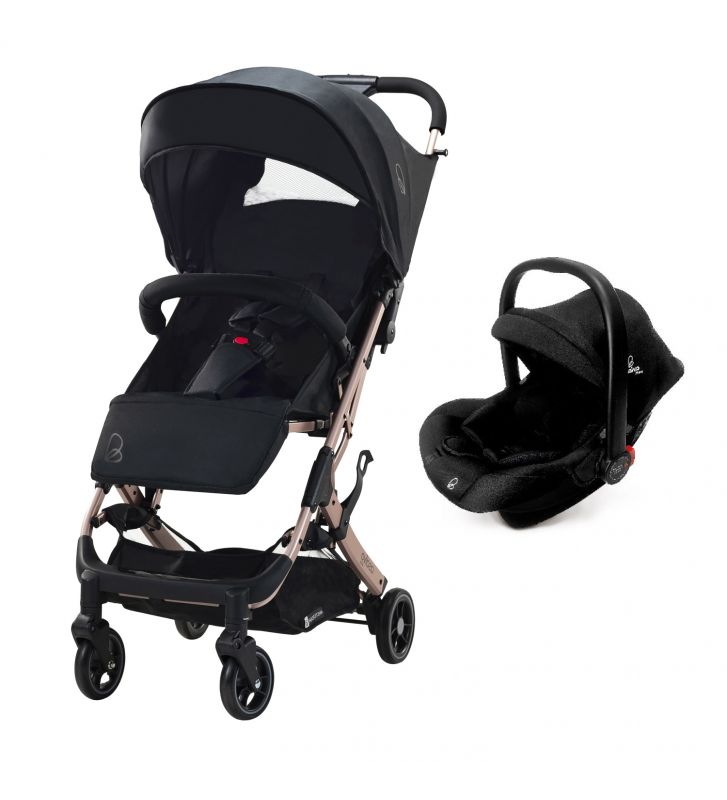 Poussette Duo Travel System Amsterdam Dorada – ASALVO
