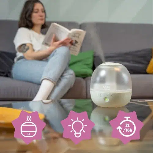 Humidificateur Bubble Badabulle – Air sain et veilleuse – Image 6