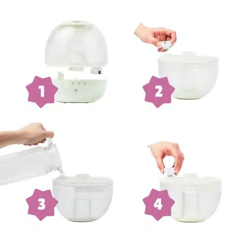 Humidificateur Bubble Badabulle – Air sain et veilleuse – Image 4