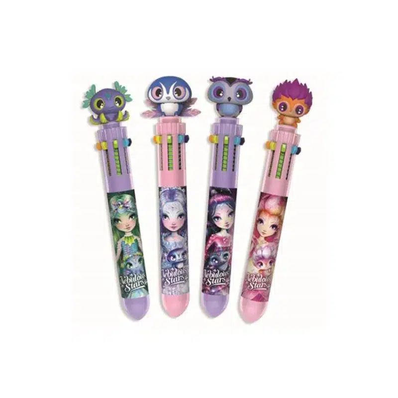 Stylo à bille 10 couleurs – Nebulous Stars