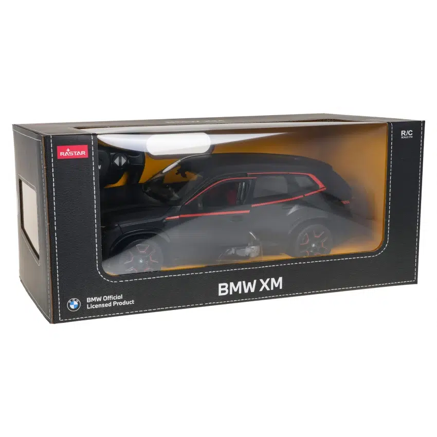 Voiture Télécommandée BMW XM Rastar 1:14 – Noire – Image 4