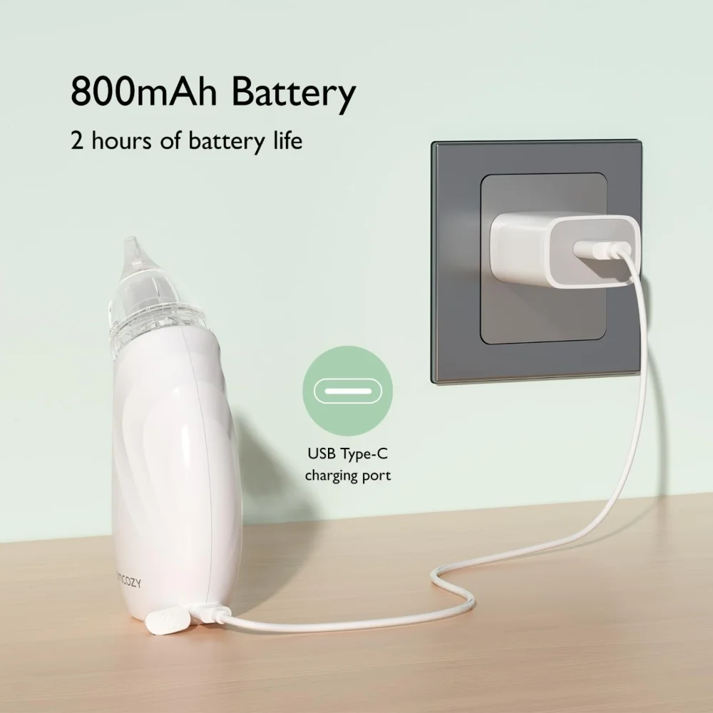Aspirateur Nasal Bébé Momcozy Électrique Rechargeable – Image 2