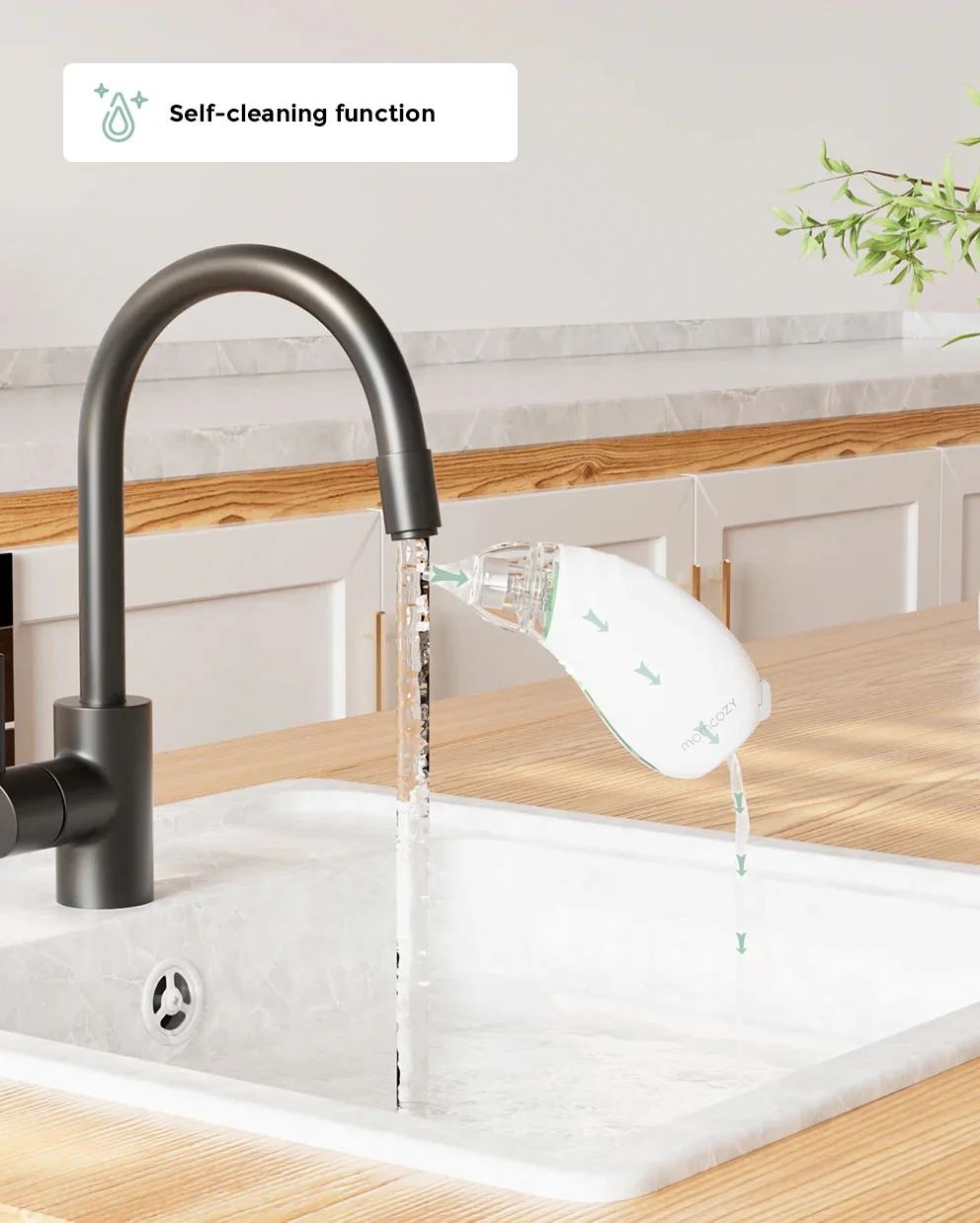 Aspirateur Nasal Bébé Momcozy Électrique Rechargeable – Image 5