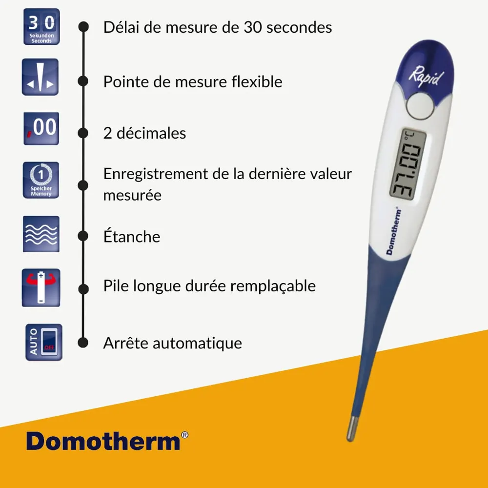 THERMOMÈTRE DOMOTHERM RAPID – Image 2