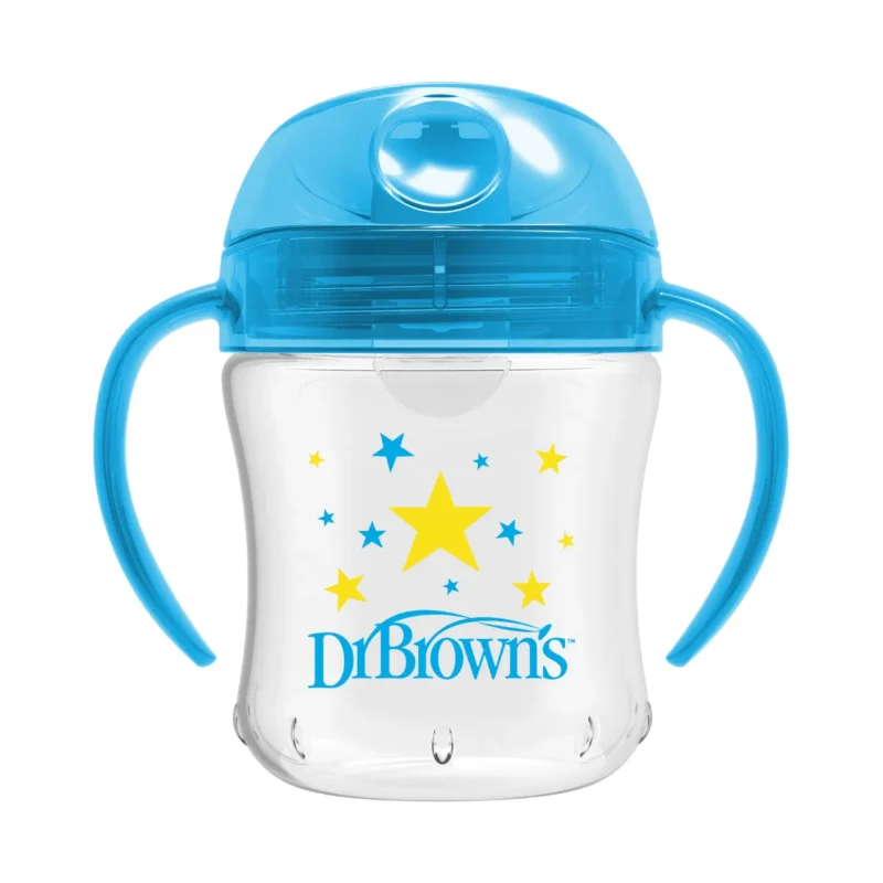 Dr Brown’s Goblet transition 180ml Bleu 6m+ Anti-fuite
