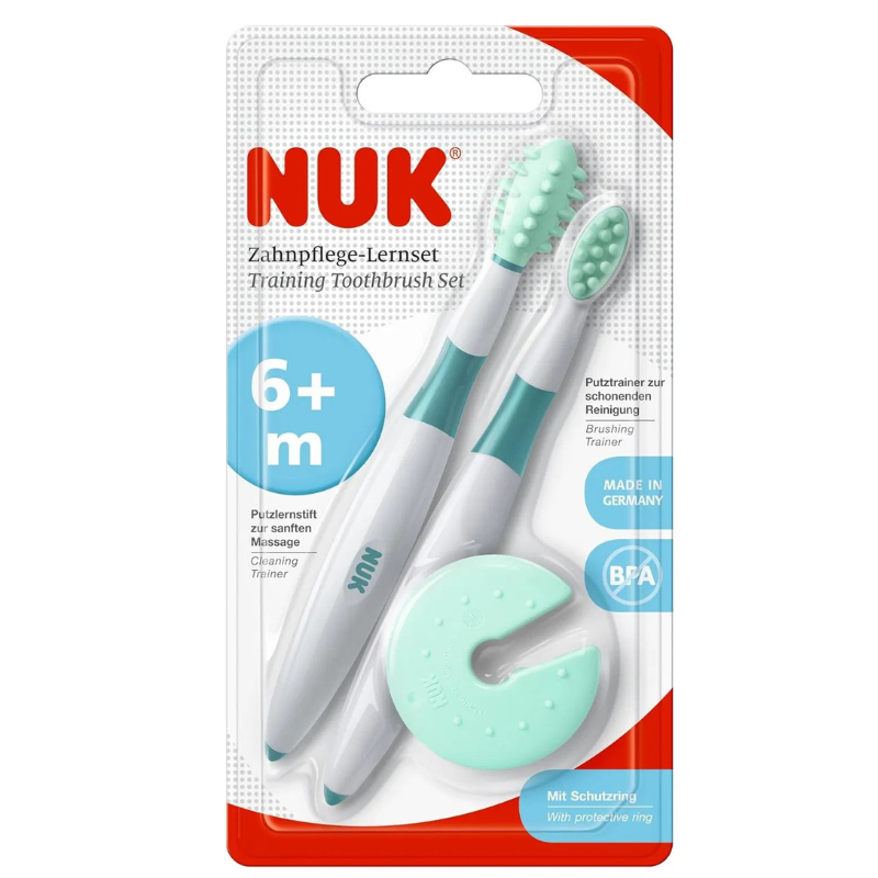 NUK Set de Brosses à Dents Éducatives Bébé 6+ Mois – Image 3