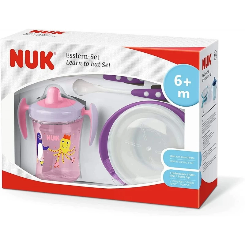 SET REPAS ROSE/VIOLET – Image 2