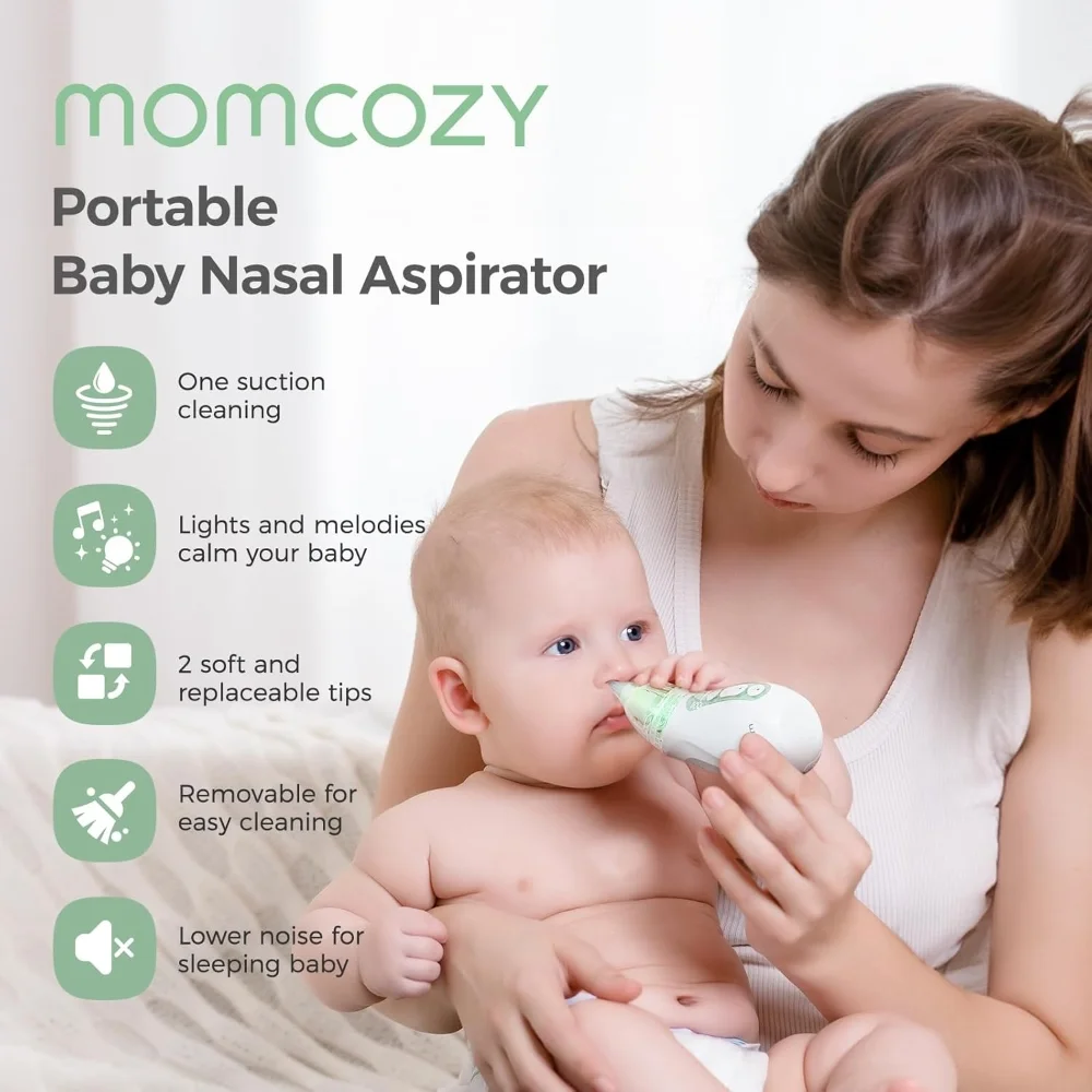 Aspirateur Nasal Bébé Momcozy Électrique Rechargeable – Image 6
