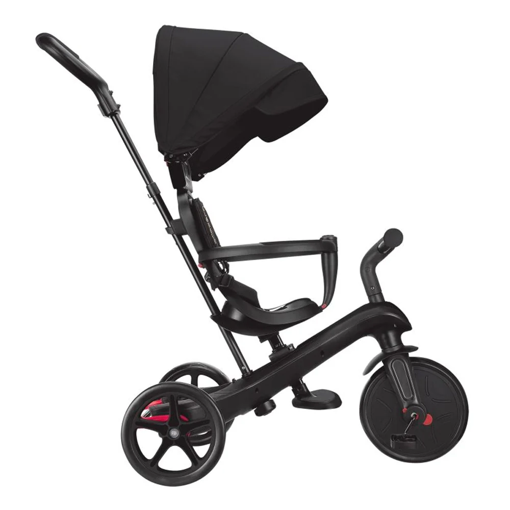 Globber Tricycle Explorer 4 in 1 - Noir - 10M+