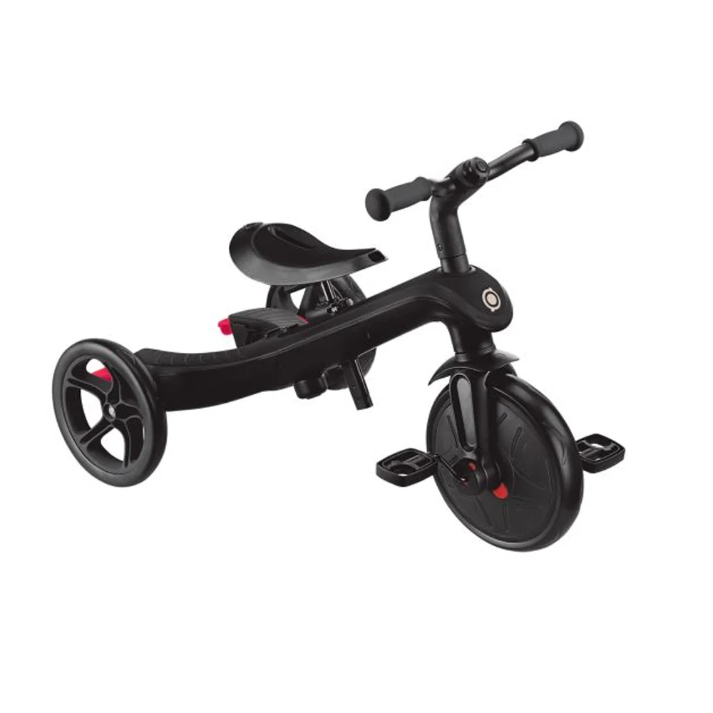 Globber Tricycle Explorer 4 in 1 - Noir - 10M+