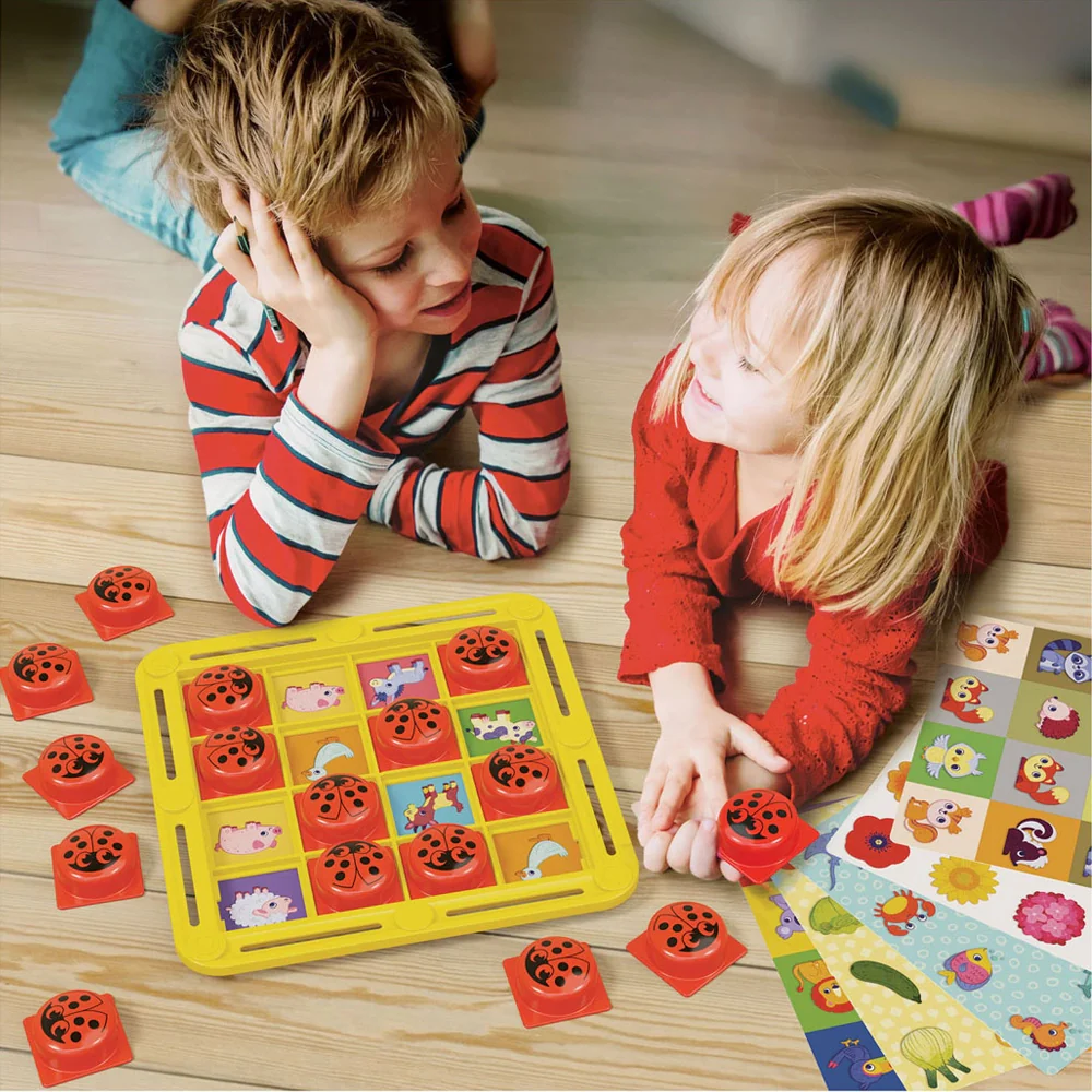 Quercetti Fantamemo - Jeu de Mémoire Interactif Ladybug