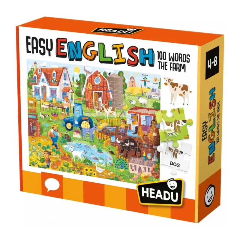 Easy English 100 Mots sur la Ferme