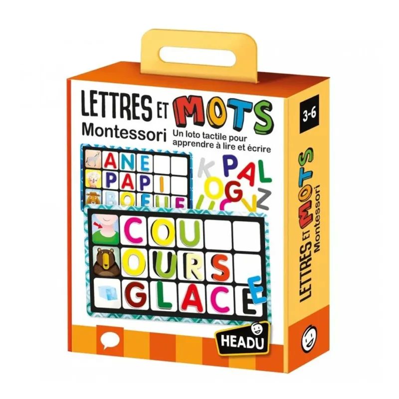 Headu Lettres et Mots Montessori