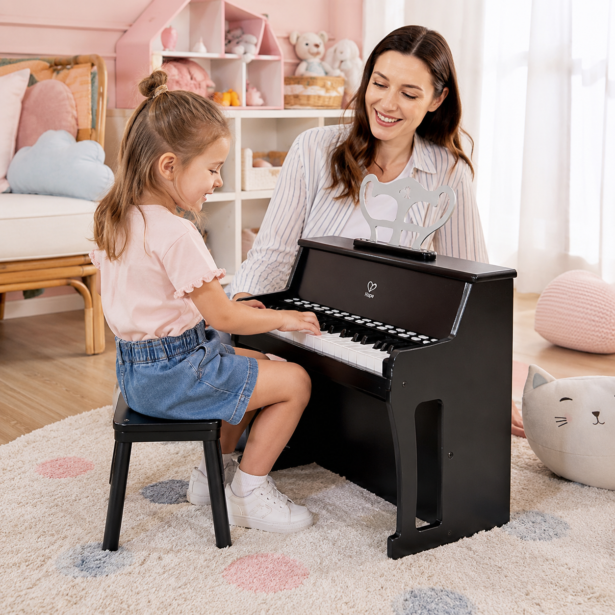 Piano lumineux éducatif