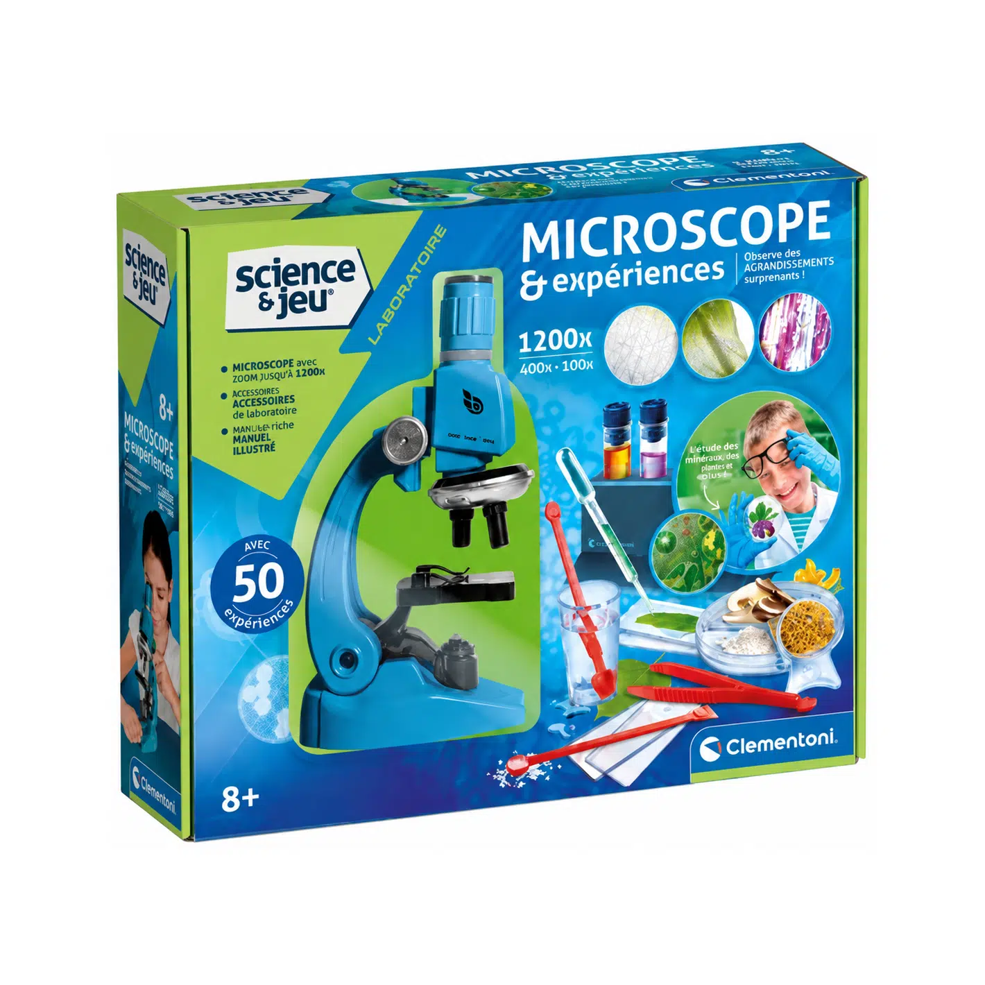 science & jeu - microscope & experiences