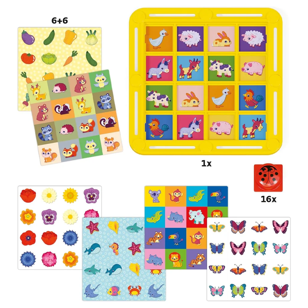 Quercetti Fantamemo - Jeu de Mémoire Interactif Ladybug