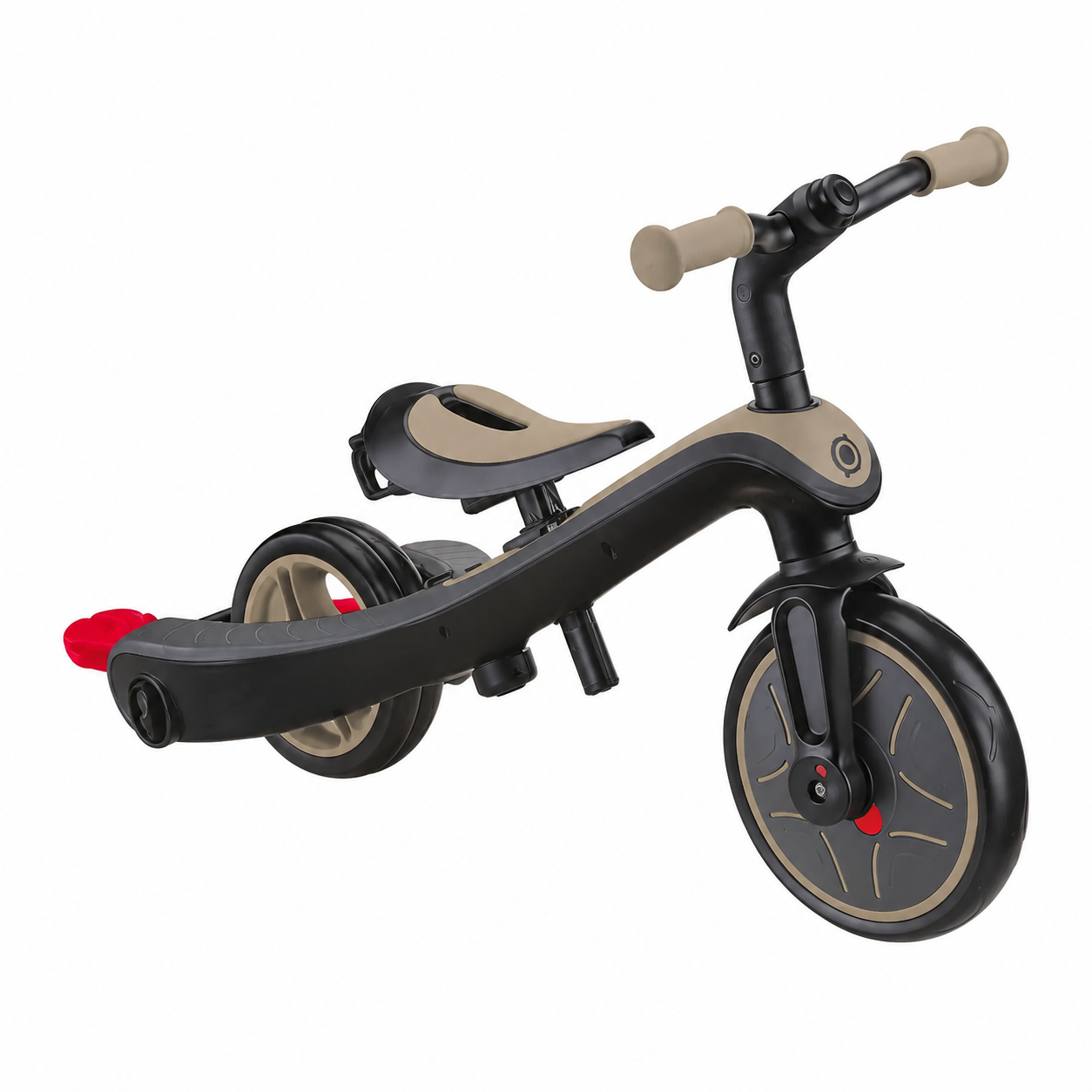 Globber Tricycle Explorer 4 in 1 - Taupe - 10M+