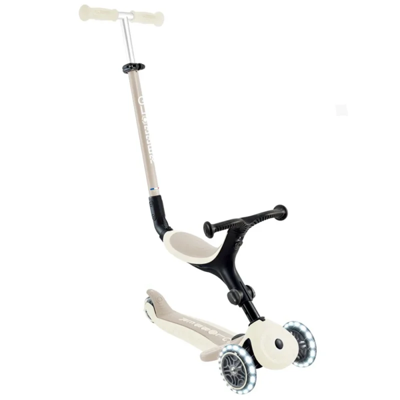 Trottinette Globber GO-UP Deluxe LED 360° Beige